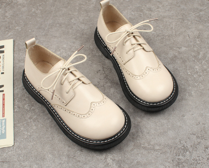 Oxford Schoenen voor Dames – Brede Brogue Stijl