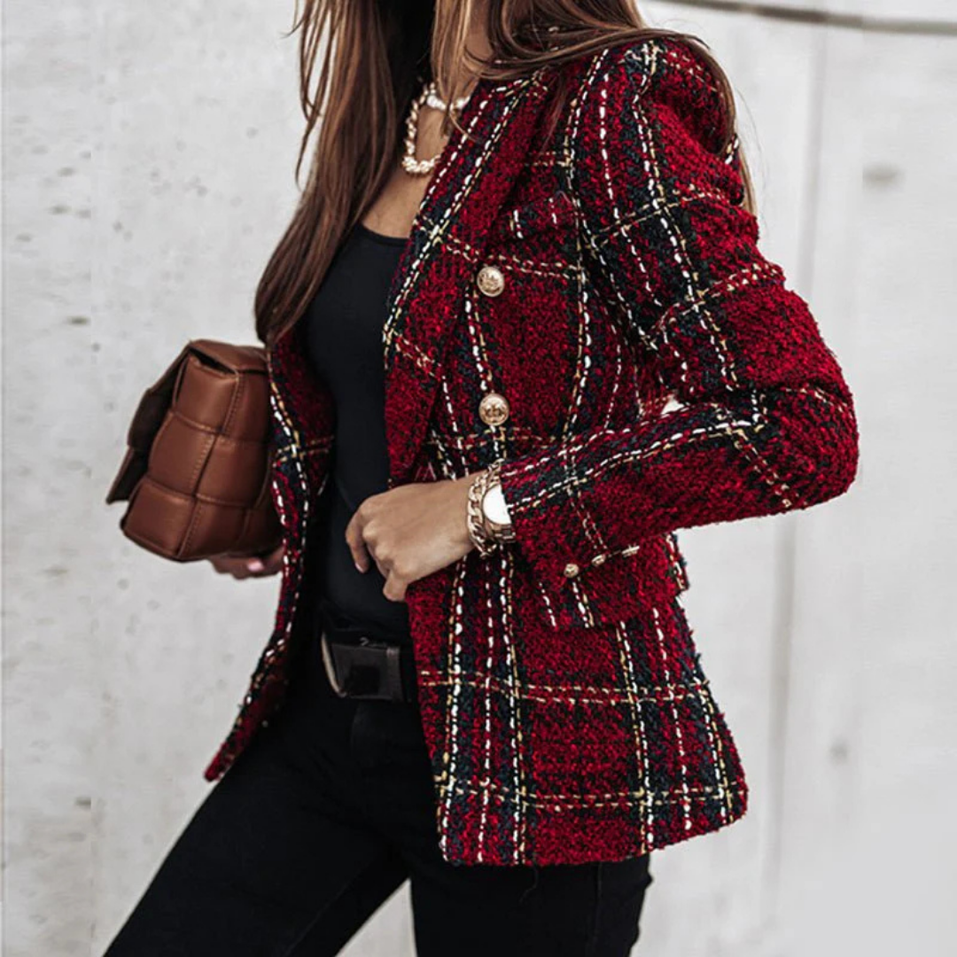 Dames Blazer Mantel – Slim Fit Model