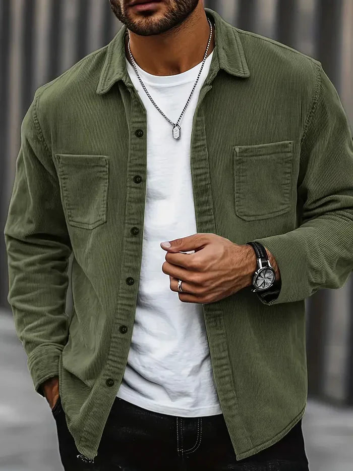 Heren Overshirt – Met Borstzakken