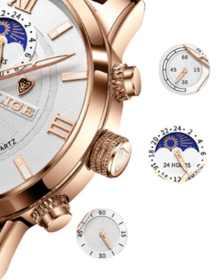 Klassiek herenhorloge – Waterbestendig