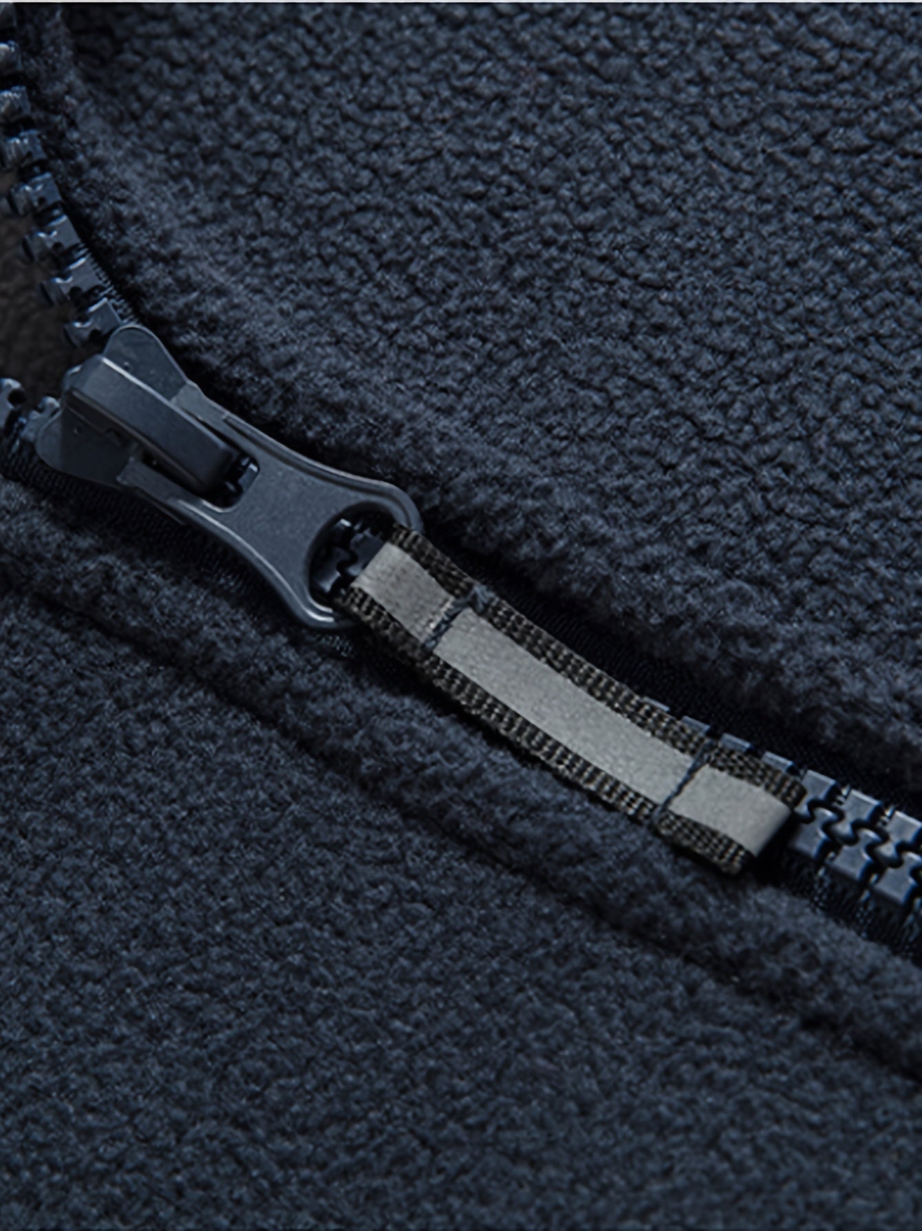 Outdoor Fleece Jack voor Heren – Met Hoge Kraag