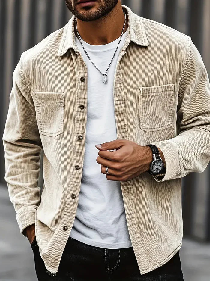 Heren Overshirt – Met Borstzakken