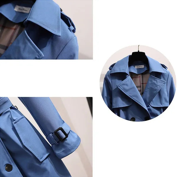 Dames Lange Trenchcoat