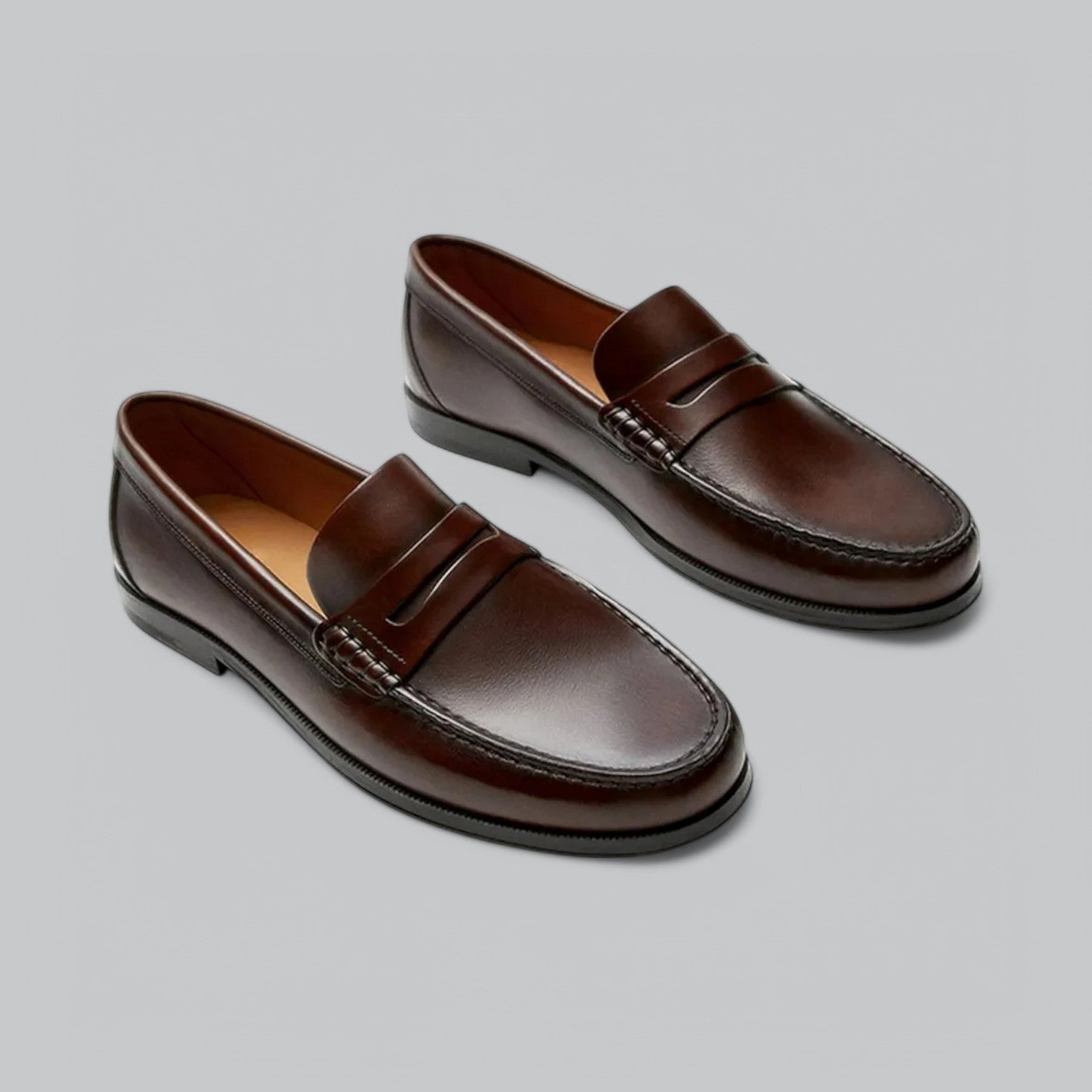Leren Loafers voor Heren – Klassiek Model met Instapdesign