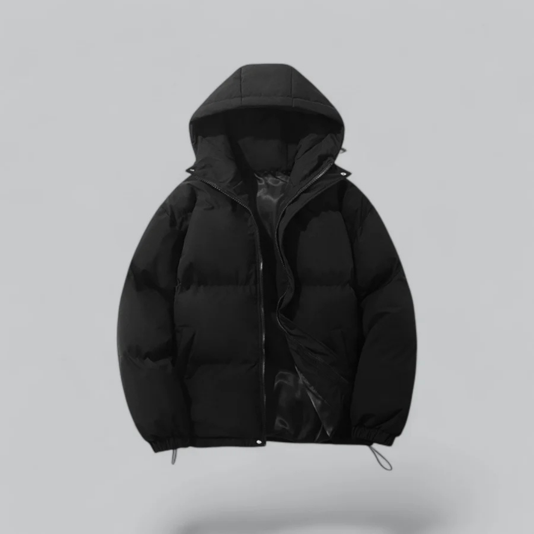 Winter Donzen Jas met Ritssluiting en Capuchon – Klassiek Model