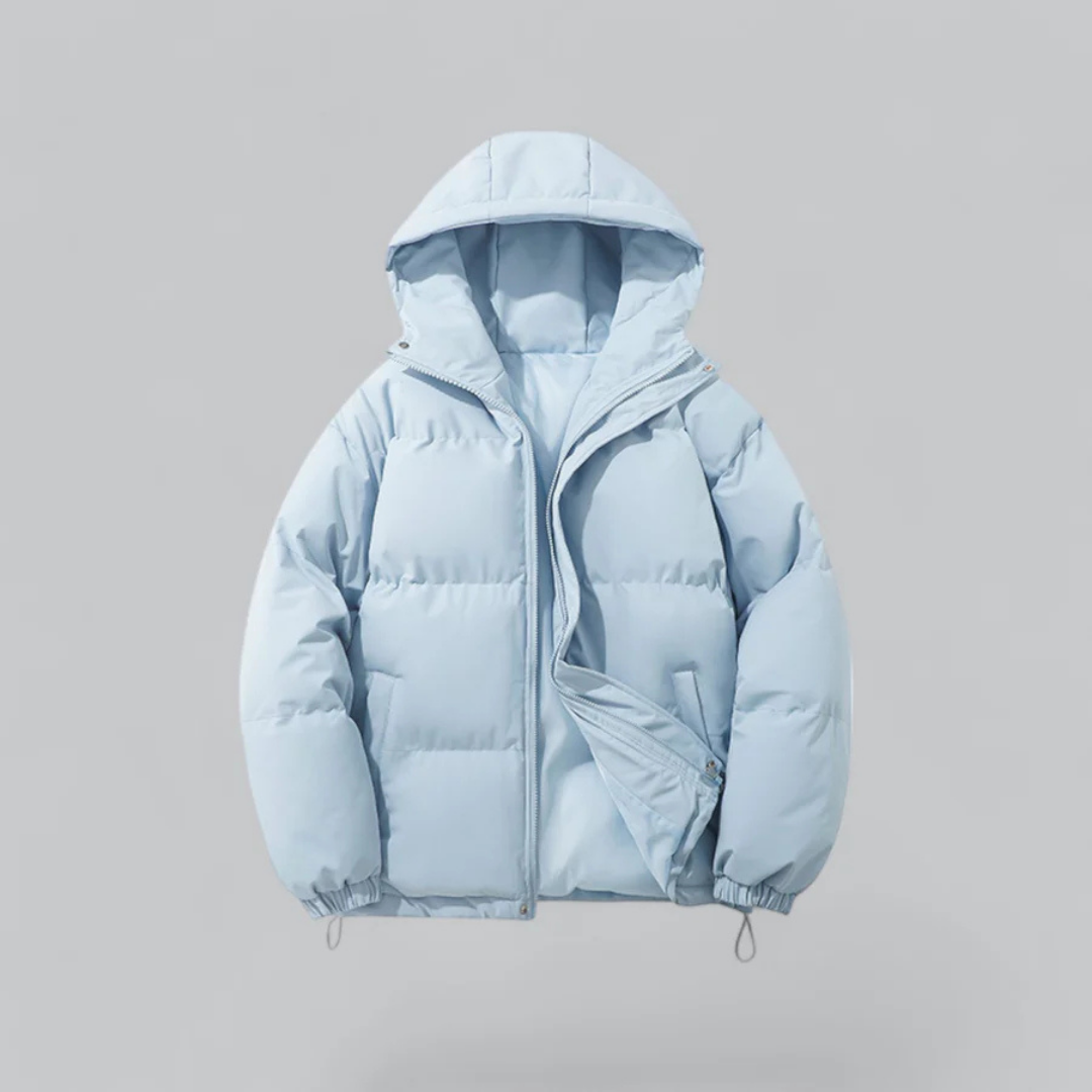 Winter Donzen Jas met Ritssluiting en Capuchon – Klassiek Model