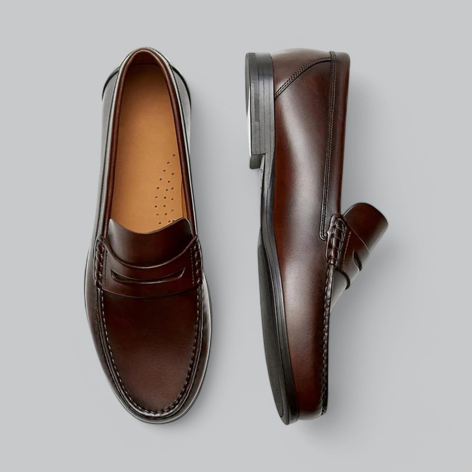 Leren Loafers voor Heren – Klassiek Model met Instapdesign