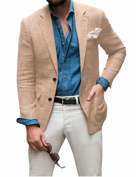 Blazer voor Heren – Met Luchtige Afwerking