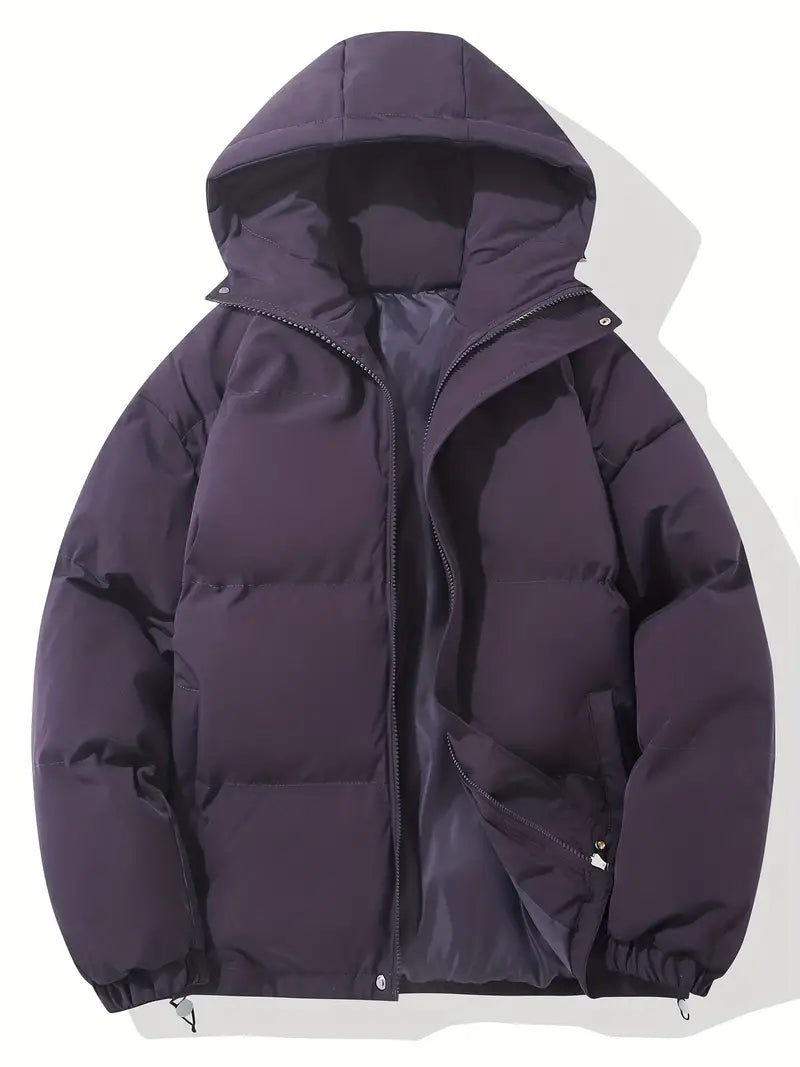 Puffer Winterjas met Capuchon – Voor Heren en Dames