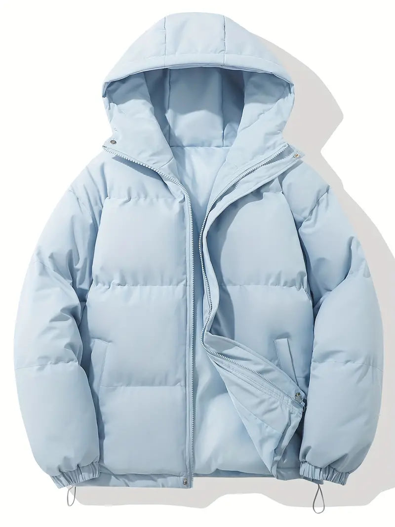 Puffer Winterjas met Capuchon – Voor Heren en Dames