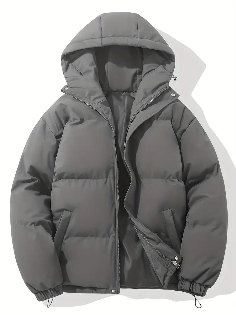 Puffer Winterjas met Capuchon – Voor Heren en Dames