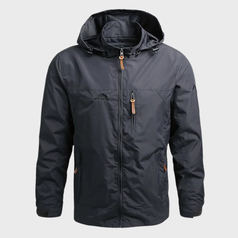 Heren Regenjas met Capuchon – Waterafstotend Outdoor Model