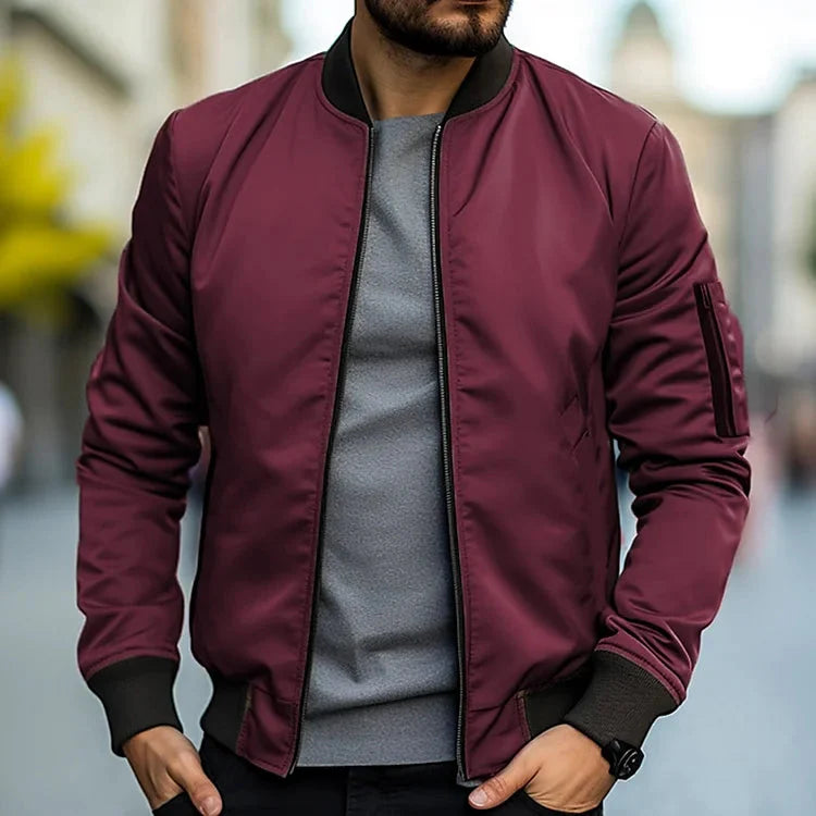 Bomber jas voor Heren - Met Ritssluiting