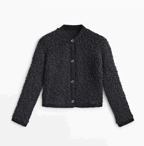 Dames Overshirt – Teddy-Stijl met Zachte Textuur
