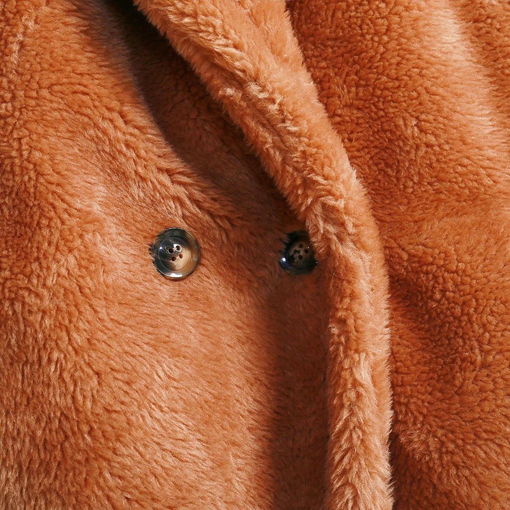 Teddy Mantel zonder Mouwen voor Dames – Warm
