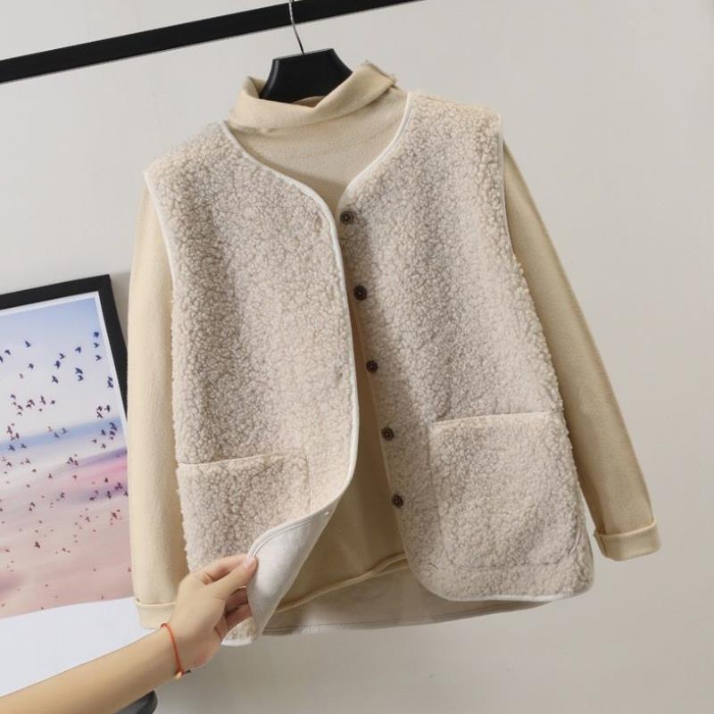 Teddy Vest voor Dames – Kort Model