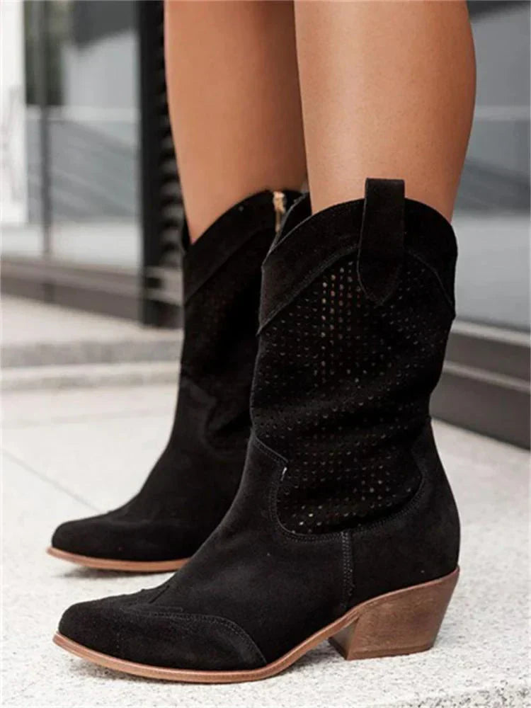 Dames Cowboylaarzen met Rits