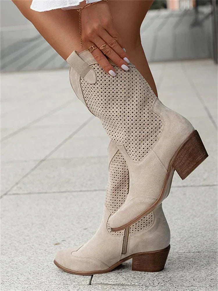 Dames Cowboylaarzen met Rits