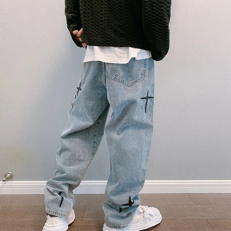 Vintage Baggy Jeans voor Heren – Vintage Stijl