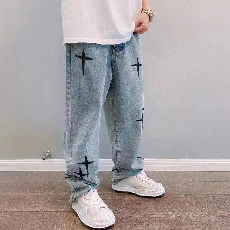 Vintage Baggy Jeans voor Heren – Vintage Stijl