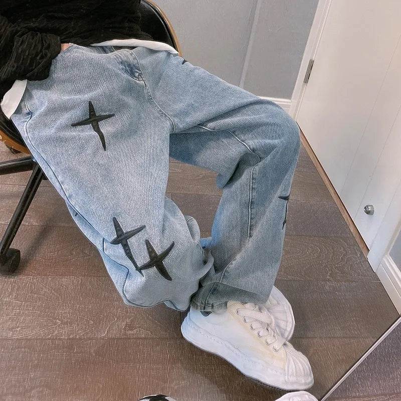 Vintage Baggy Jeans voor Heren – Vintage Stijl