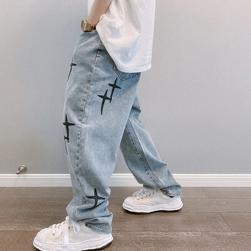 Vintage Baggy Jeans voor Heren – Vintage Stijl