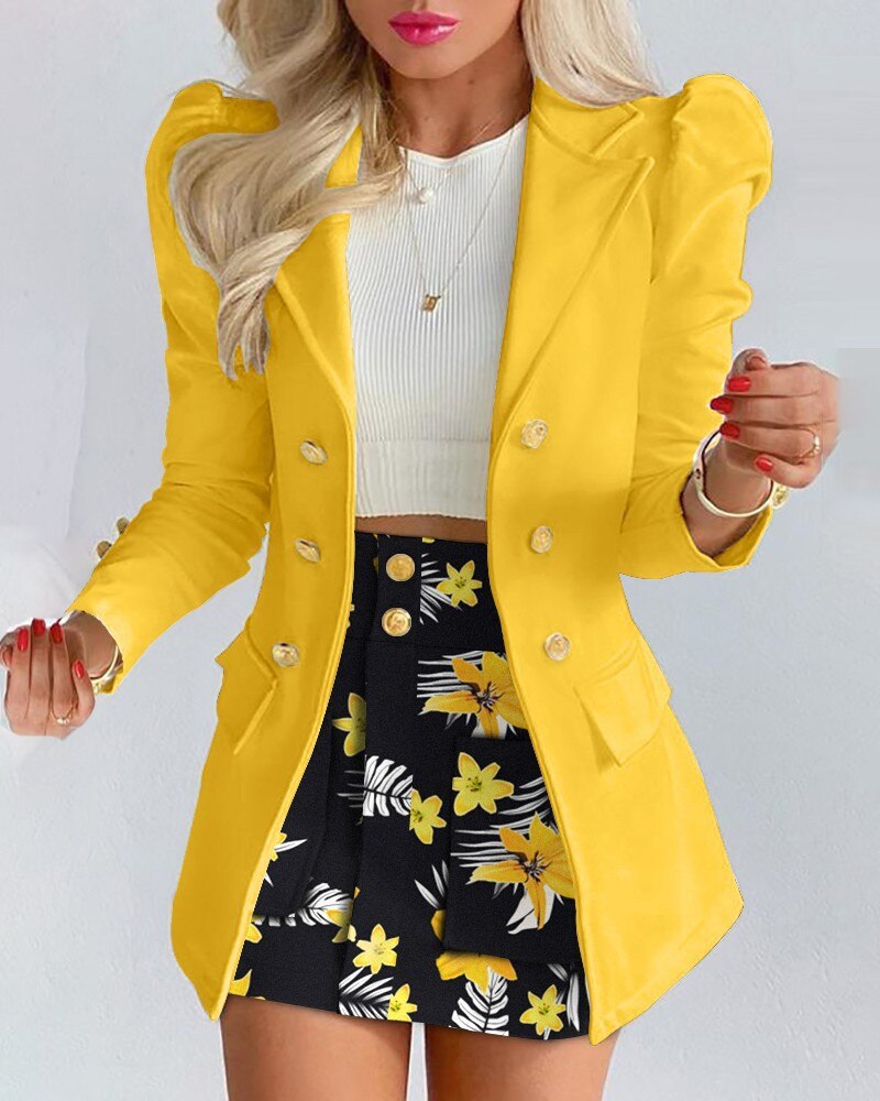 2-Delige set | Blazer + Rok