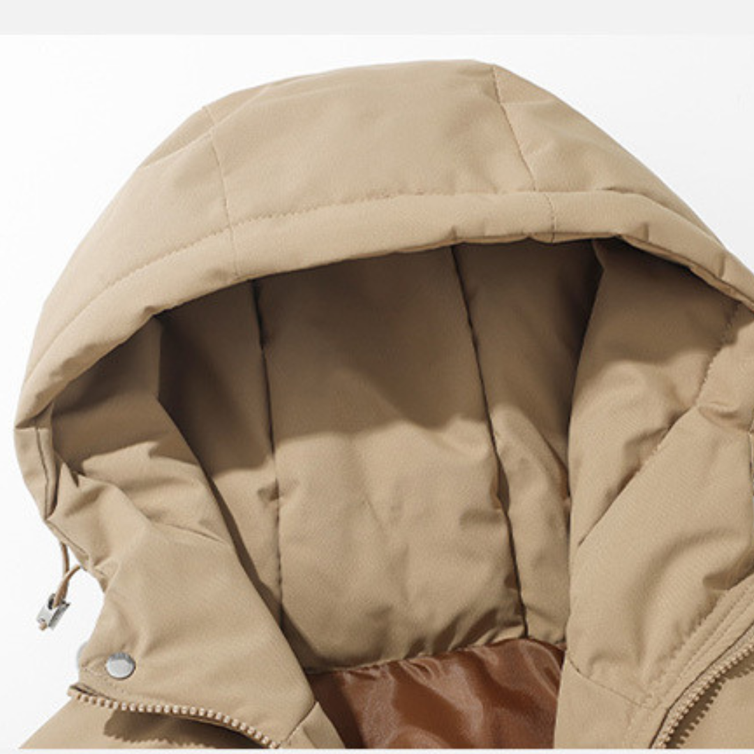 Heren puffer Jas – Gewatteerd met Capuchon