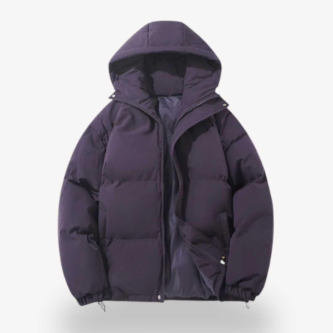 Heren puffer Jas – Gewatteerd met Capuchon