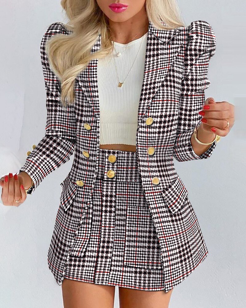 2-Delige set | Blazer + Rok
