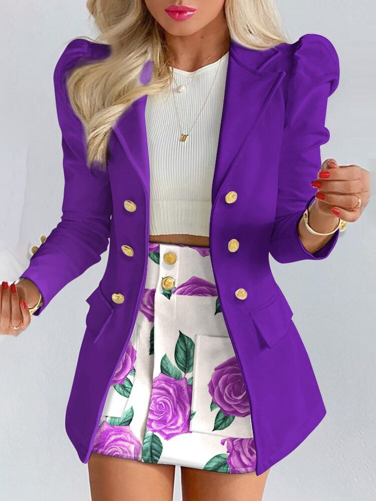 2-Delige set | Blazer + Rok