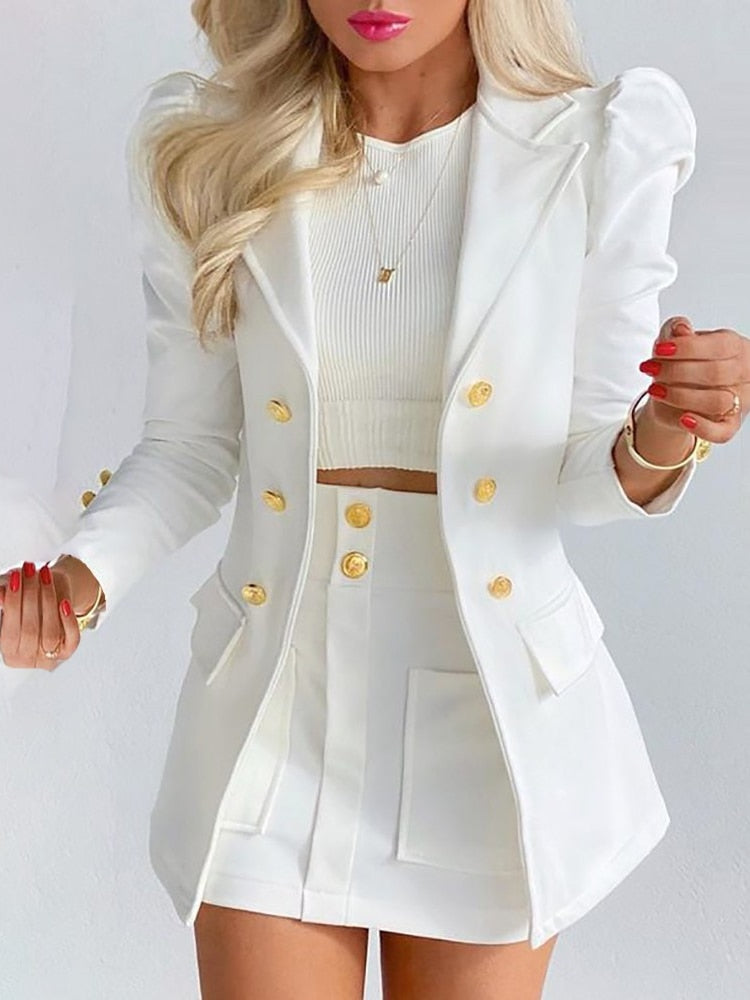 2-Delige set | Blazer + Rok