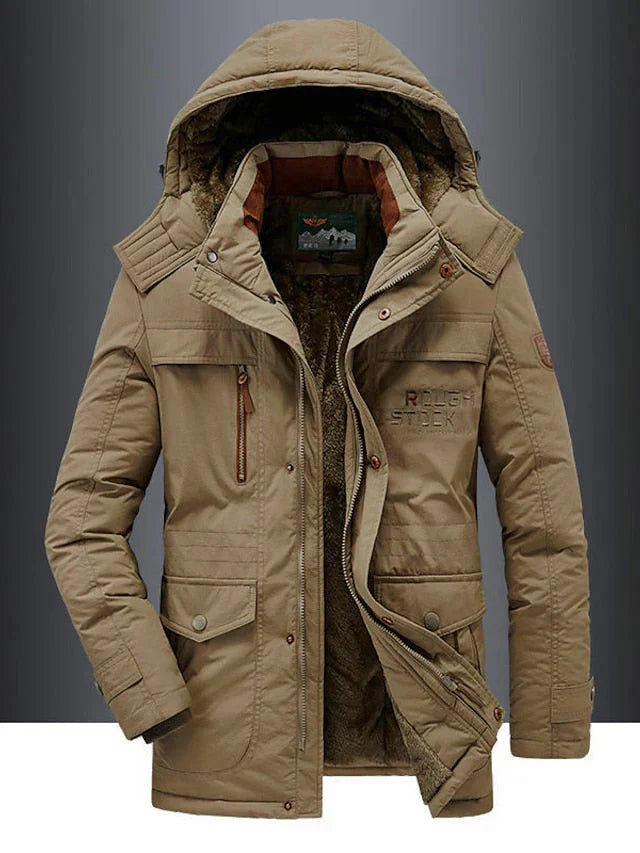 Parka voor Heren – Winddicht met Fleece voering
