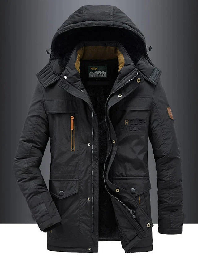 Parka voor Heren – Winddicht met Fleece voering