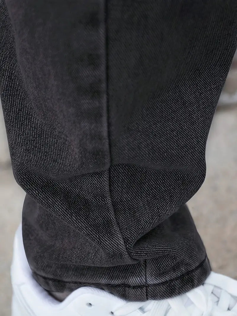 Jeans voor Heren – Straight Leg met Lichte Wassing