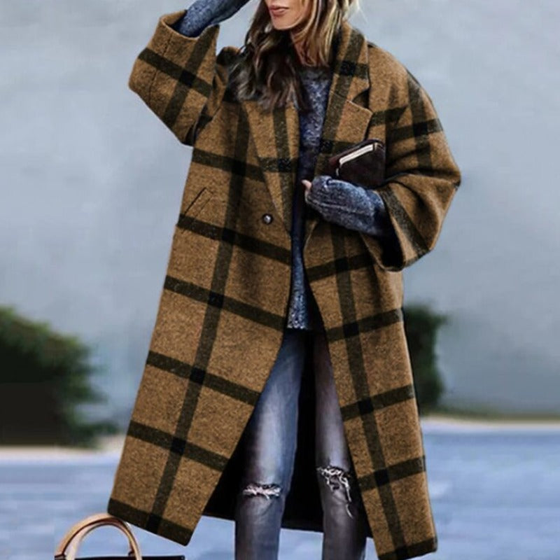 Dames herfstmantel – Lang model