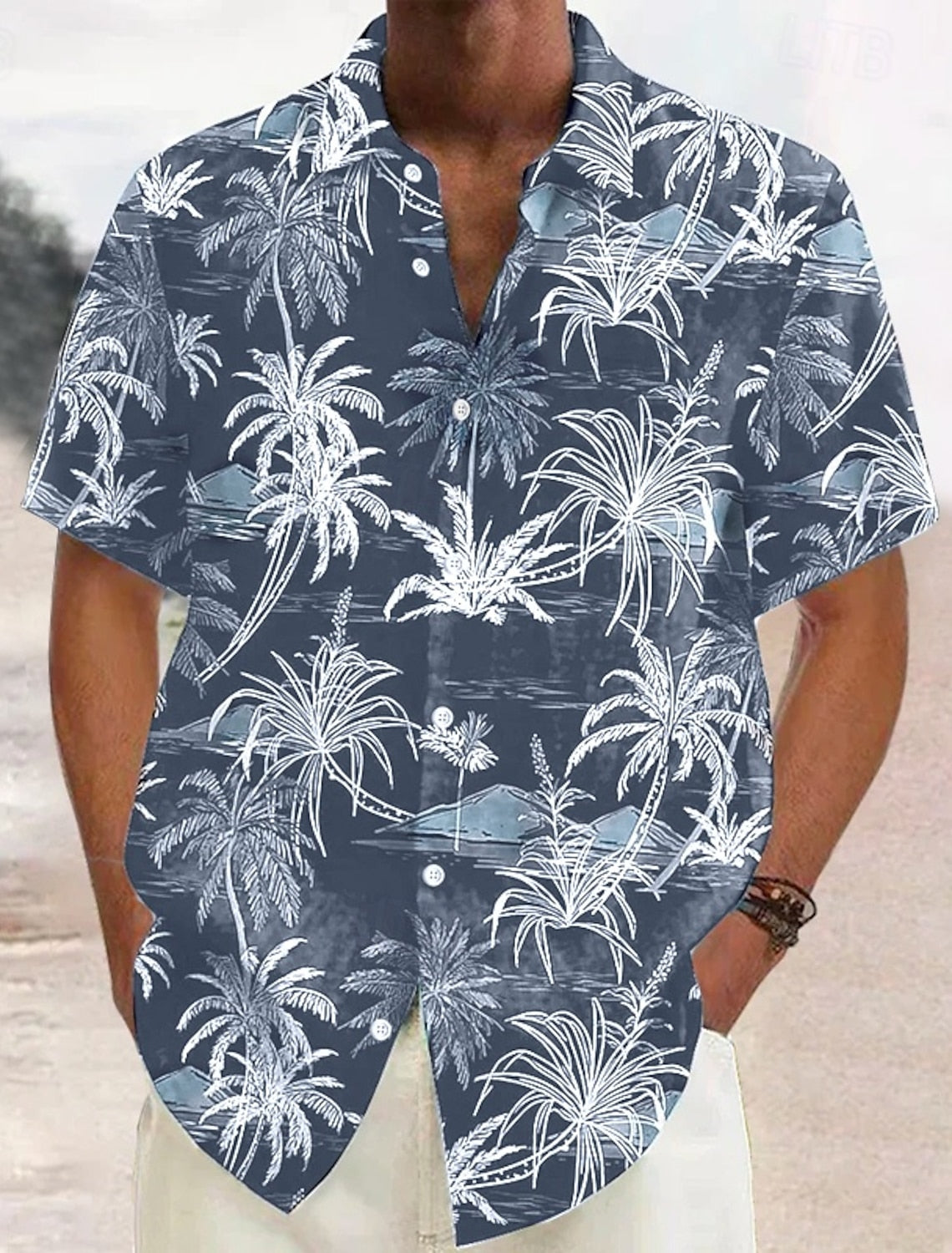 Hawaïaans Strandhemd van voor Heren