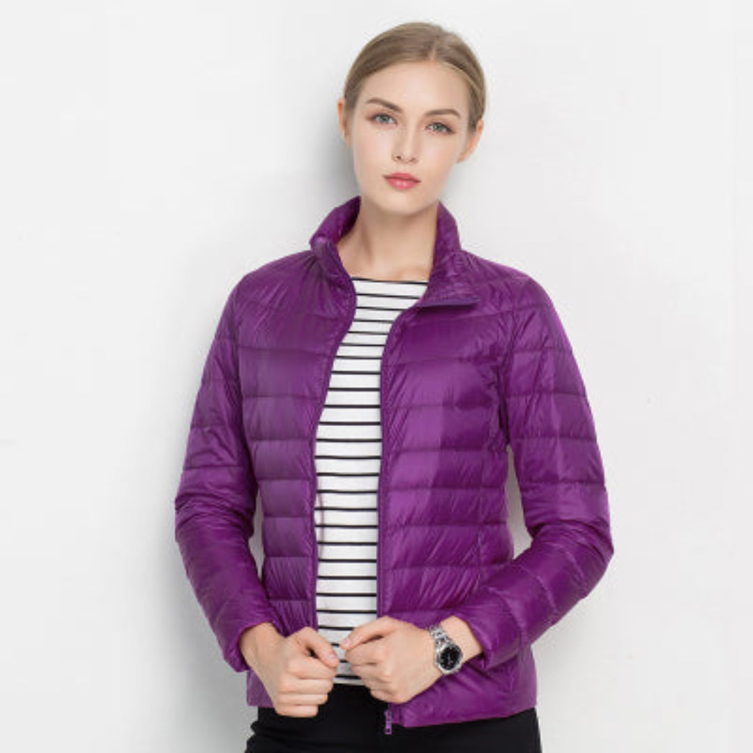 Dames Gewatteerde Jas met Lange Mouwen – Warm Model