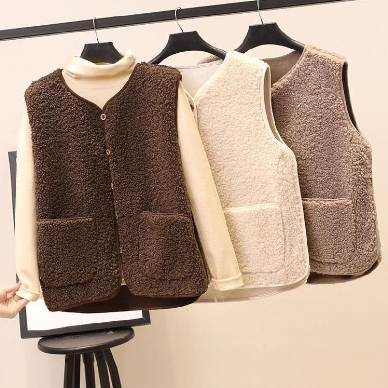 Teddy Vest voor Dames – Kort Model