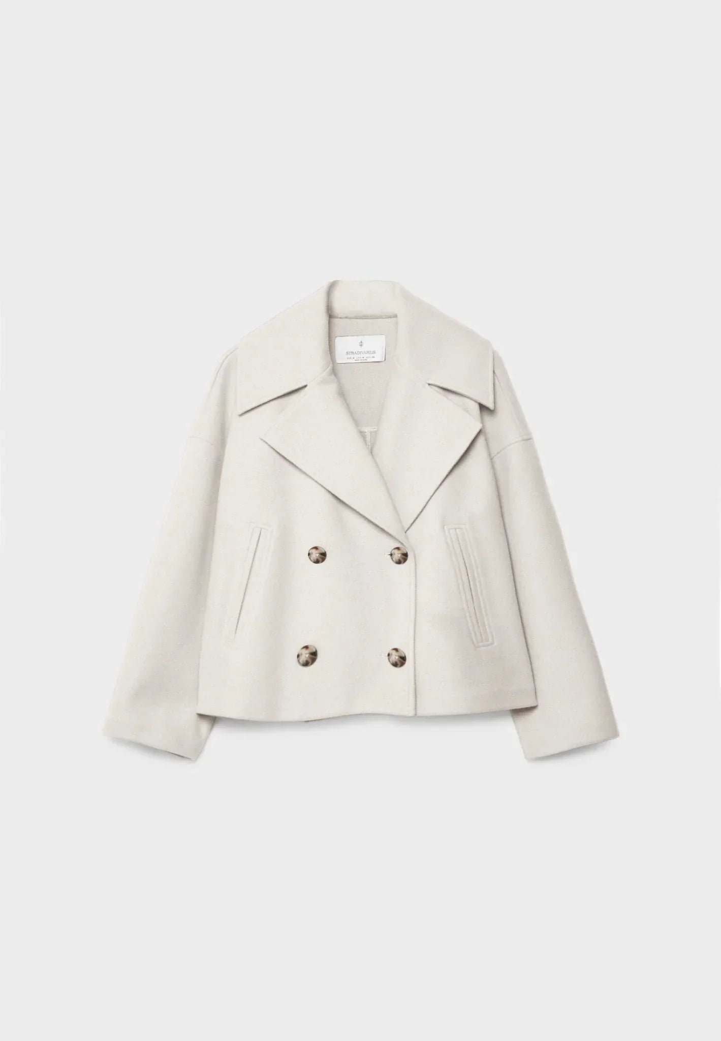 Dames Korte Jas – Dubbelrijig Model