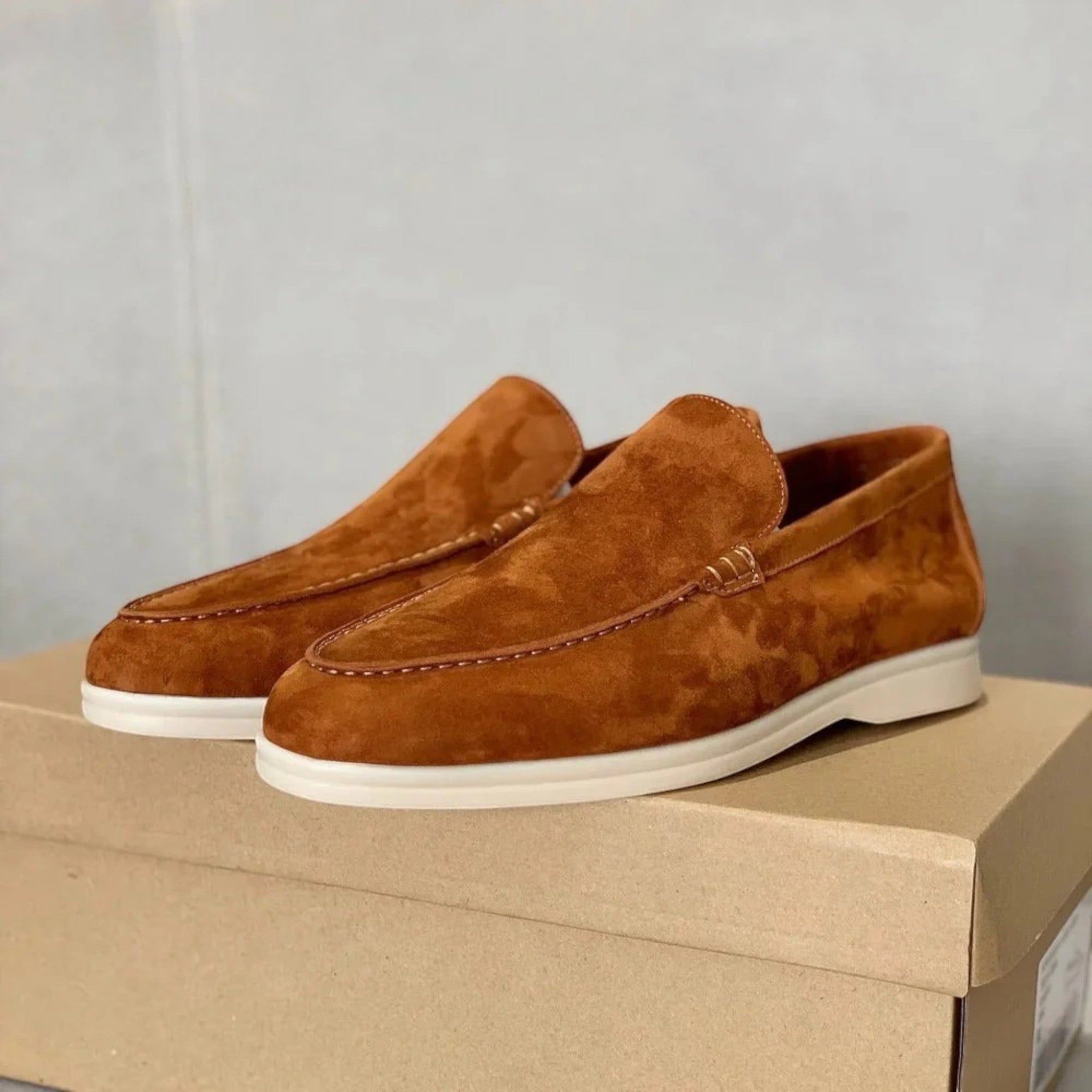 Heren Loafers van Suède – Instappers