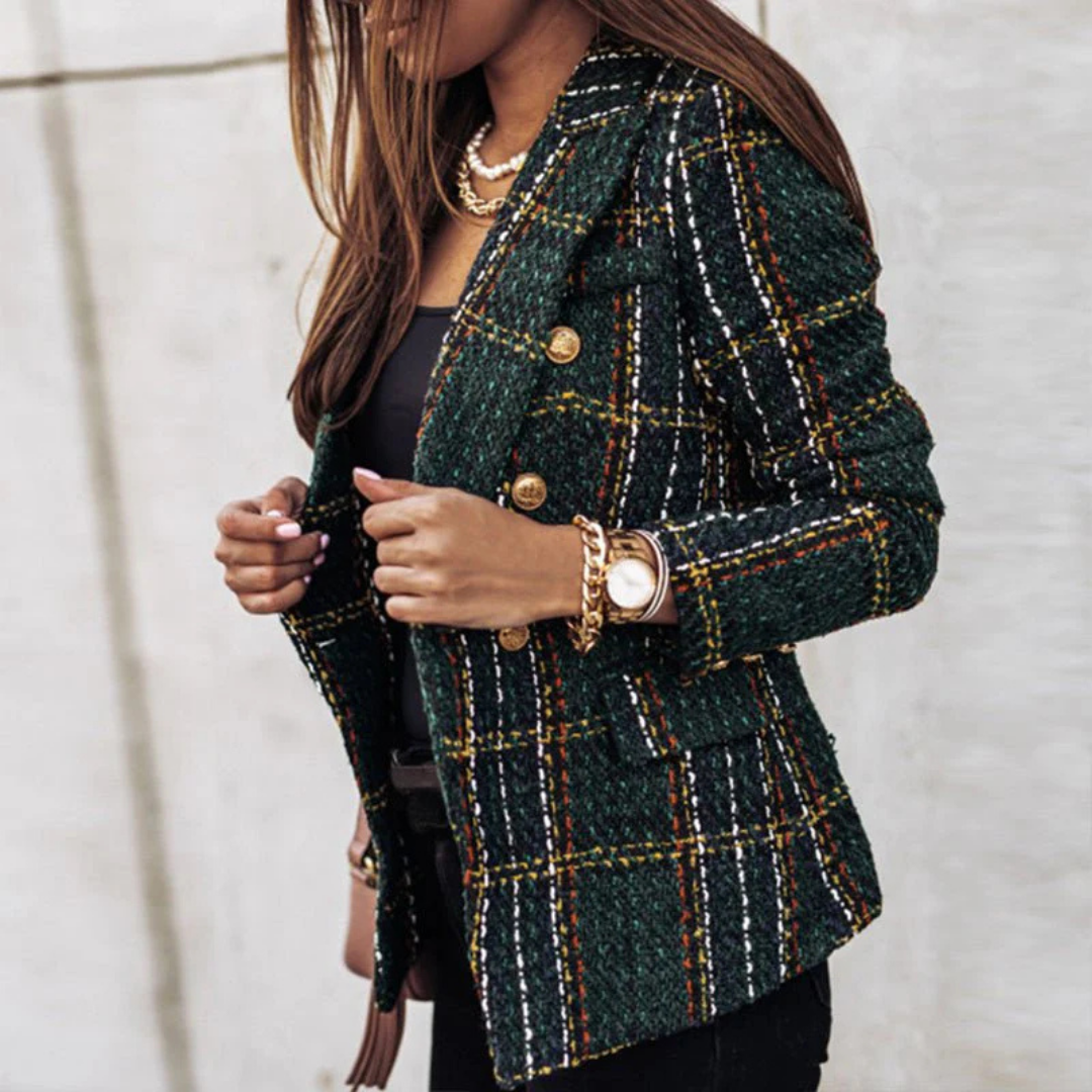 Dames Blazer Mantel – Slim Fit Model