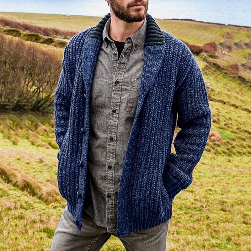 Heren Vest – Met Lange Mouwen en Ritssluiting
