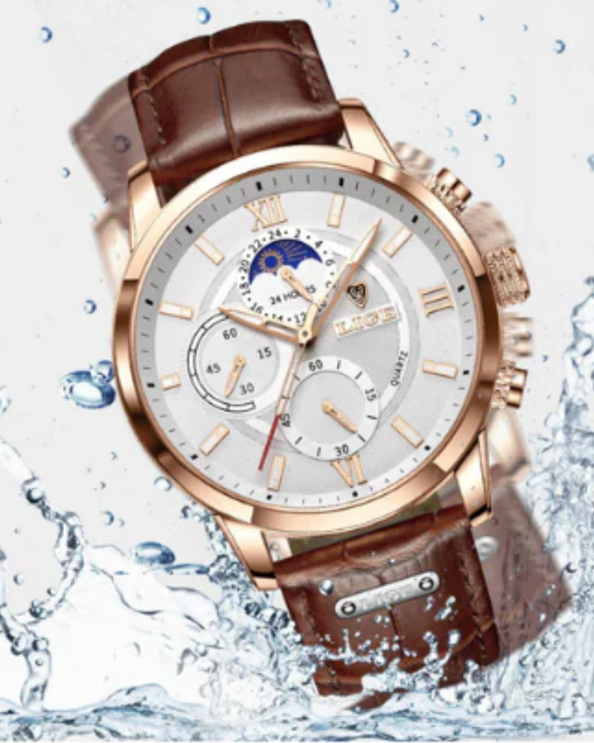 Klassiek herenhorloge – Waterbestendig