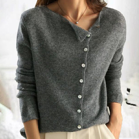 Dames vest – Met Lange Mouwen en Eenvoudig Ontwerp