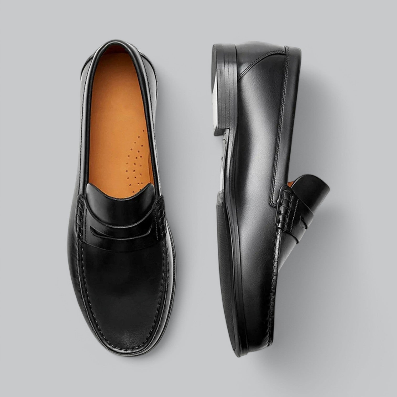 Leren Loafers voor Heren – Klassiek Model met Instapdesign