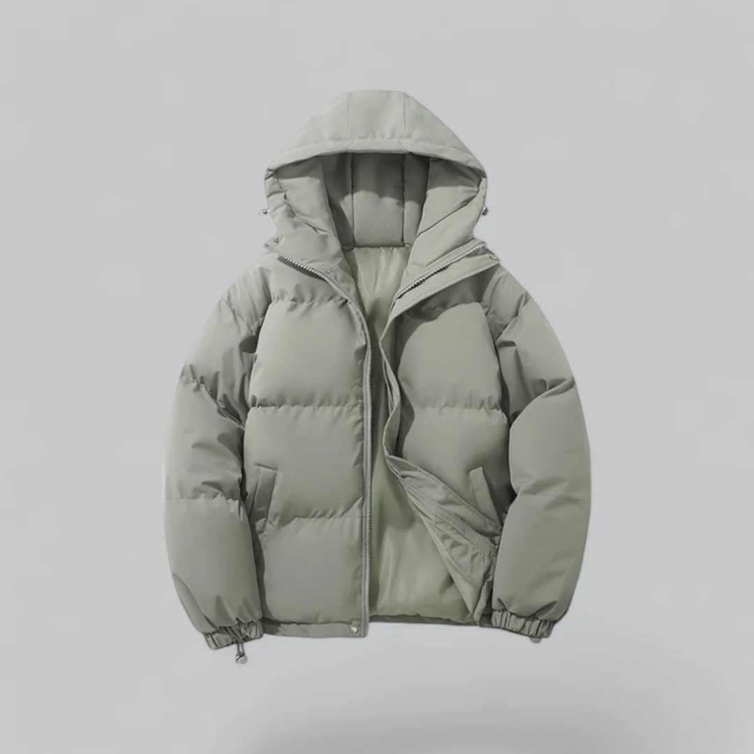 Winter Donzen Jas met Ritssluiting en Capuchon – Klassiek Model