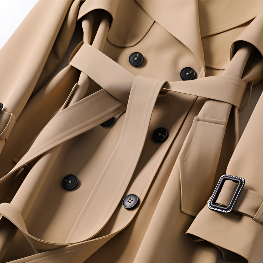 Dames  Lange Trenchcoat