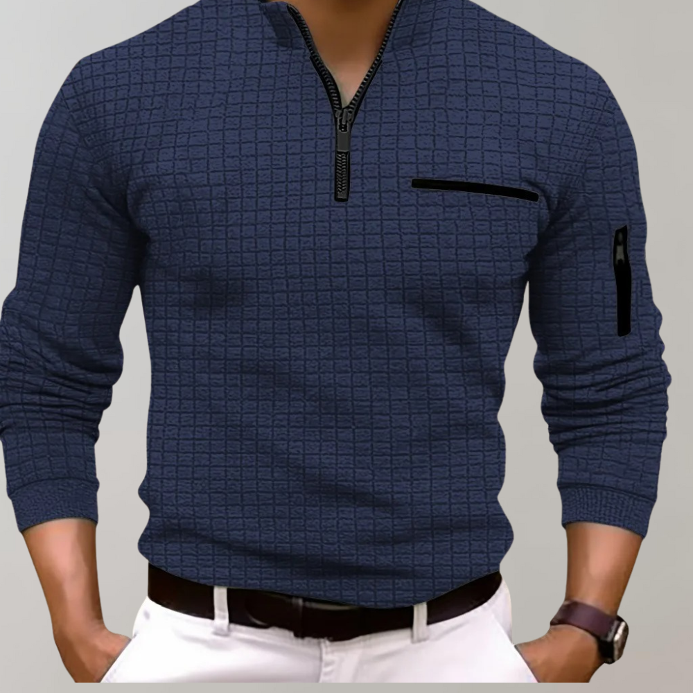 Heren Zipper met rits – Lange mouwen