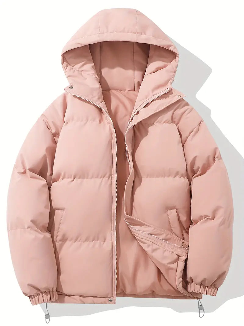 Puffer Winterjas met Capuchon – Voor Heren en Dames